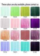 18"/28"/39" Straight Heat Resistant Custom Made Synthetic Sewn Hair Weft