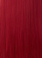 Disney The Nightmare Before Christmas Sally Long Straight Red Lace Front Synthetic Hair Wig LF5058