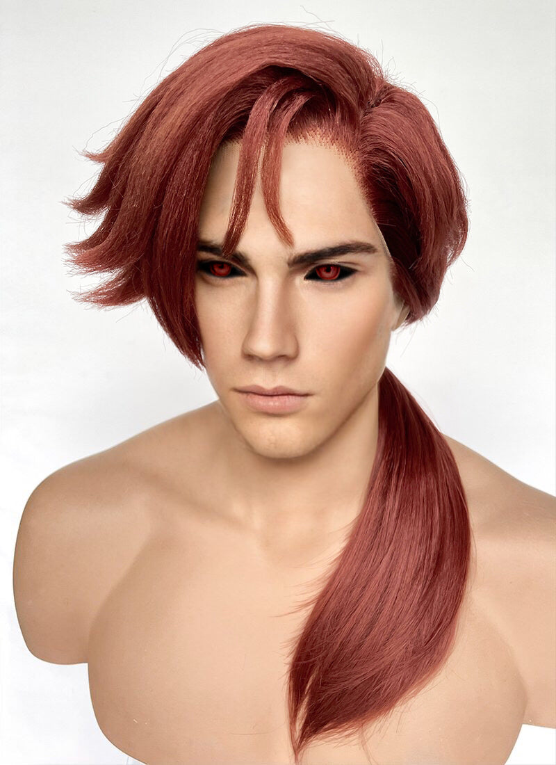 X-MEN 97 Gambit Straight Yaki Auburn Lace Front Synthetic Men's Wig LF6057