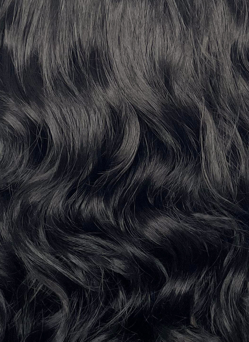 Marvel Loki Wavy Black Lace Front Synthetic Men's Wig LFK5554