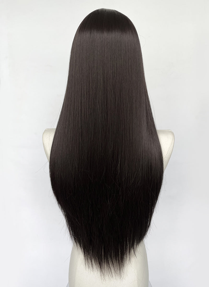 Long Straight Natural Black Synthetic Wig NL072