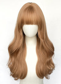 Long Wavy Golden Blonde Cosplay Wig NS537