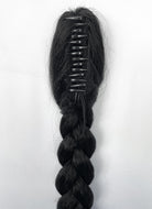 Baldur's Gate 3 Shadowheart Black Cosplay Wig With Ponytail Extension TB1662