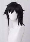 Demon Slayer: Kimetsu no Yaiba Tomioka Giyuu Medium Black Cosplay Wig TB1676