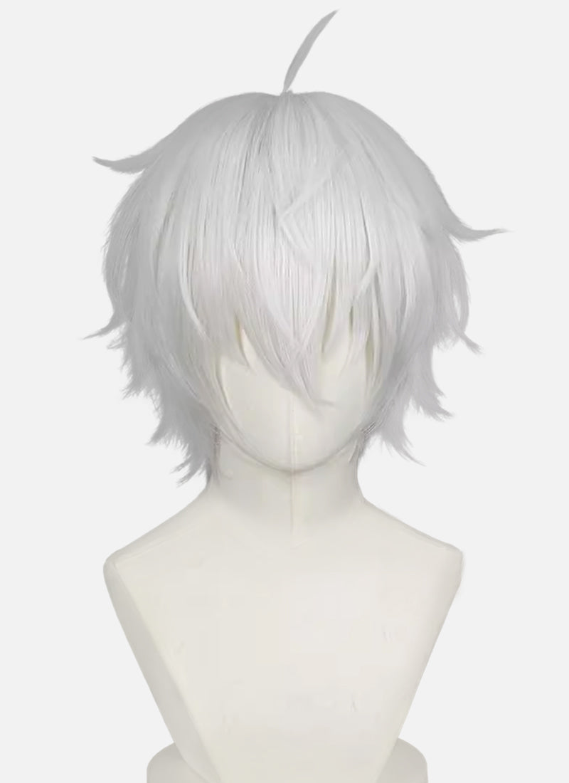Blue Lock Nagi Seishiro Short Silver White Cosplay Wig TB1686