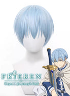 Frieren: Beyond Journey's End Himmel Short Blue Cosplay Wig TB1696