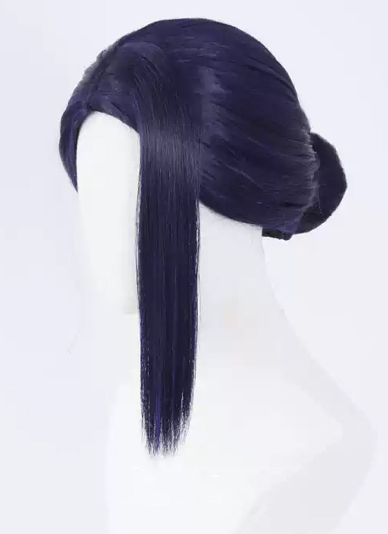 League of Legends LOL Arcane Caitlyn Kiramman Dark Purple Cosplay Wig TB1711