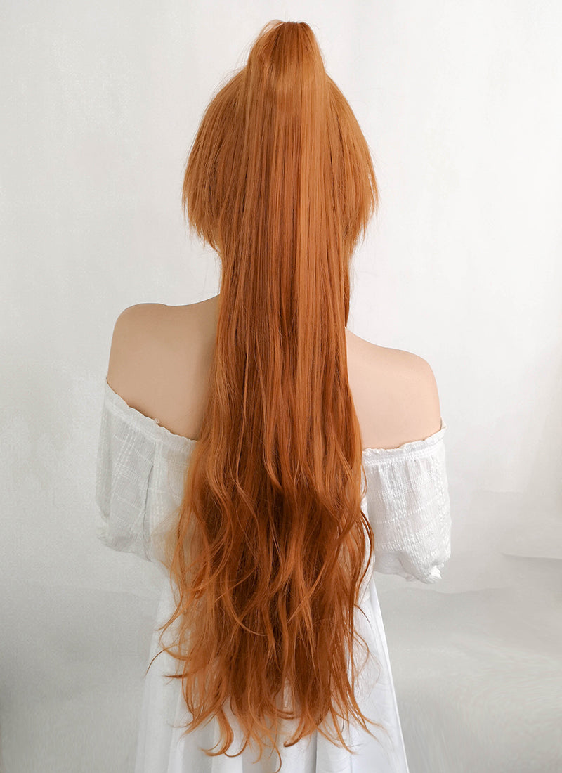 Takt op. Destiny Anna Schneider Long Light Auburn Ponytail Cosplay Wig ZB253