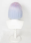 Cyberpunk Edgerunners Lucy Straight Purple Blue Rainbow Color Cosplay Wig TB1650
