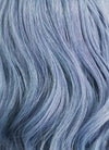 Medium Wavy Blue Mixed Purple Bob Cosplay Wig NS102