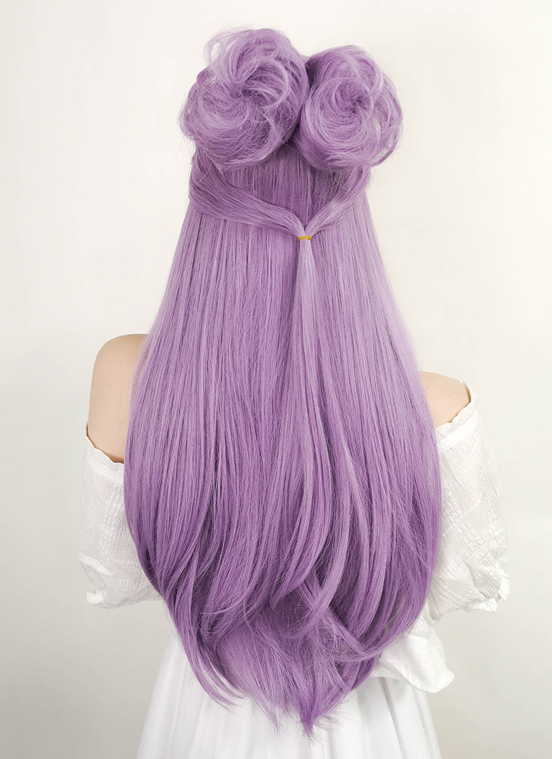 League of Legends Evelynn Long Purple Cosplay Wig ZB245