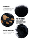 Furry Fox Ears and Tail and Gloves Set Cosplay Accessories AC106