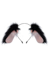 Furry Plush Lop Dog Headband Cosplay Accessories AC107