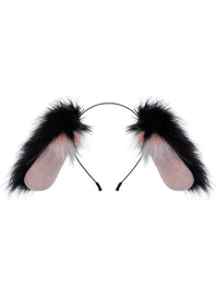 Furry Plush Lop Dog Headband Cosplay Accessories AC107