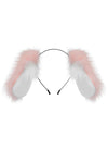 Furry Plush Lop Dog Headband Cosplay Accessories AC107