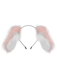 Furry Plush Lop Dog Headband Cosplay Accessories AC107