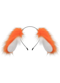 Furry Plush Lop Dog Headband Cosplay Accessories AC107