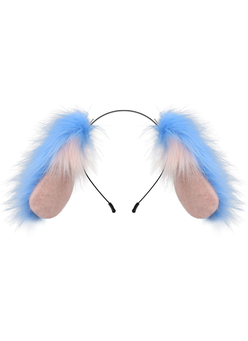 Furry Plush Lop Dog Headband Cosplay Accessories AC107