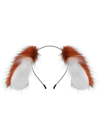 Furry Plush Lop Dog Headband Cosplay Accessories AC107