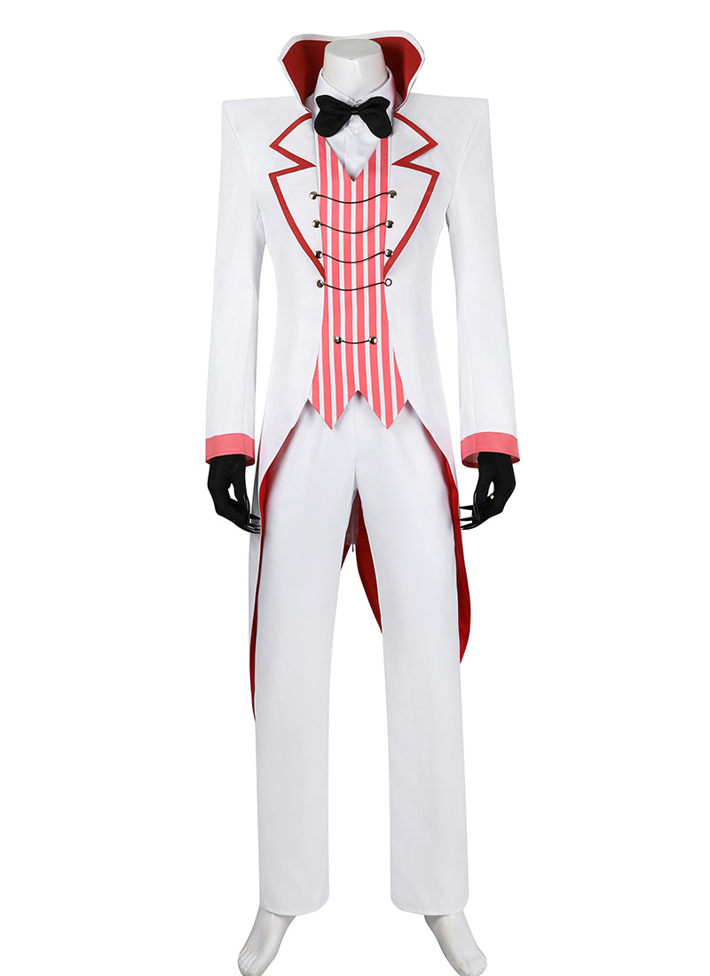 Hazbin Hotel The Devil Lucifer Morningstar Cosplay Costume Outfit Full Set CS795