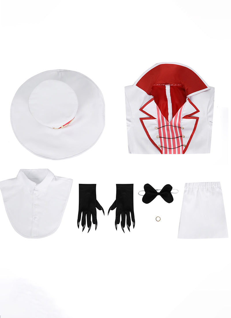 Hazbin Hotel The Devil Lucifer Morningstar Cosplay Costume Outfit Full Set CS795