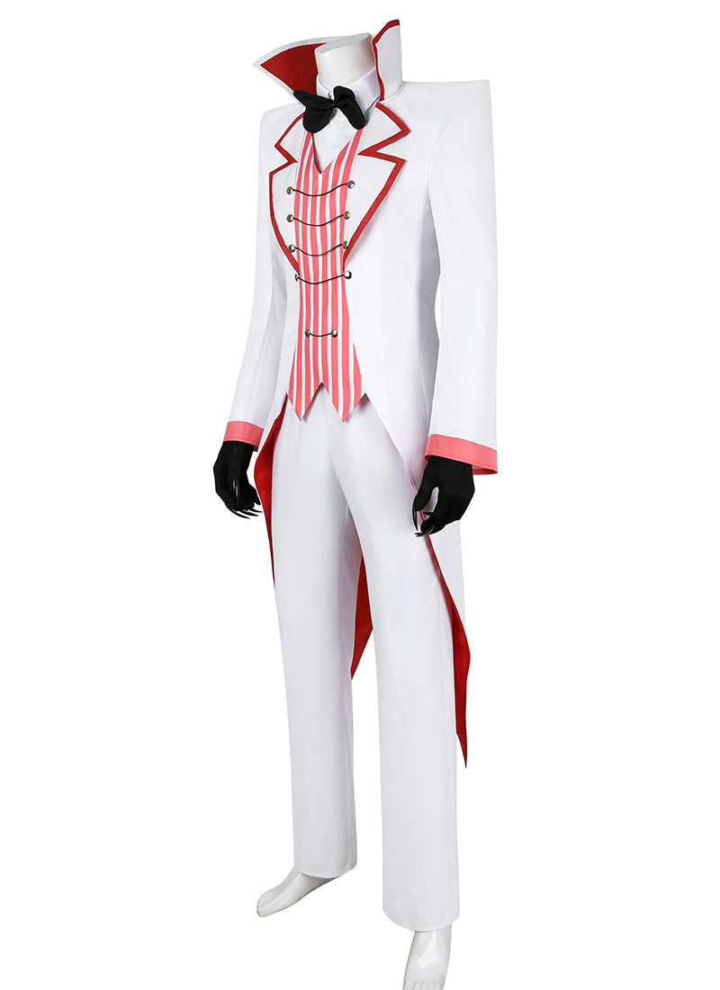 Hazbin Hotel The Devil Lucifer Morningstar Cosplay Costume Outfit Full Set CS795