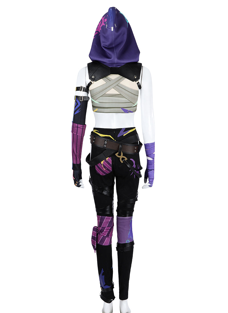 Arcane: League of Legends LOL Jinx Cosplay Costume Outfit Full Set CS822