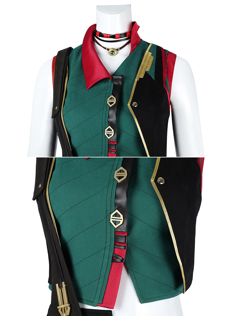 Arcane: League of Legends LOL Jinx Powder Cosplay Costume Outfit Full Set CS823