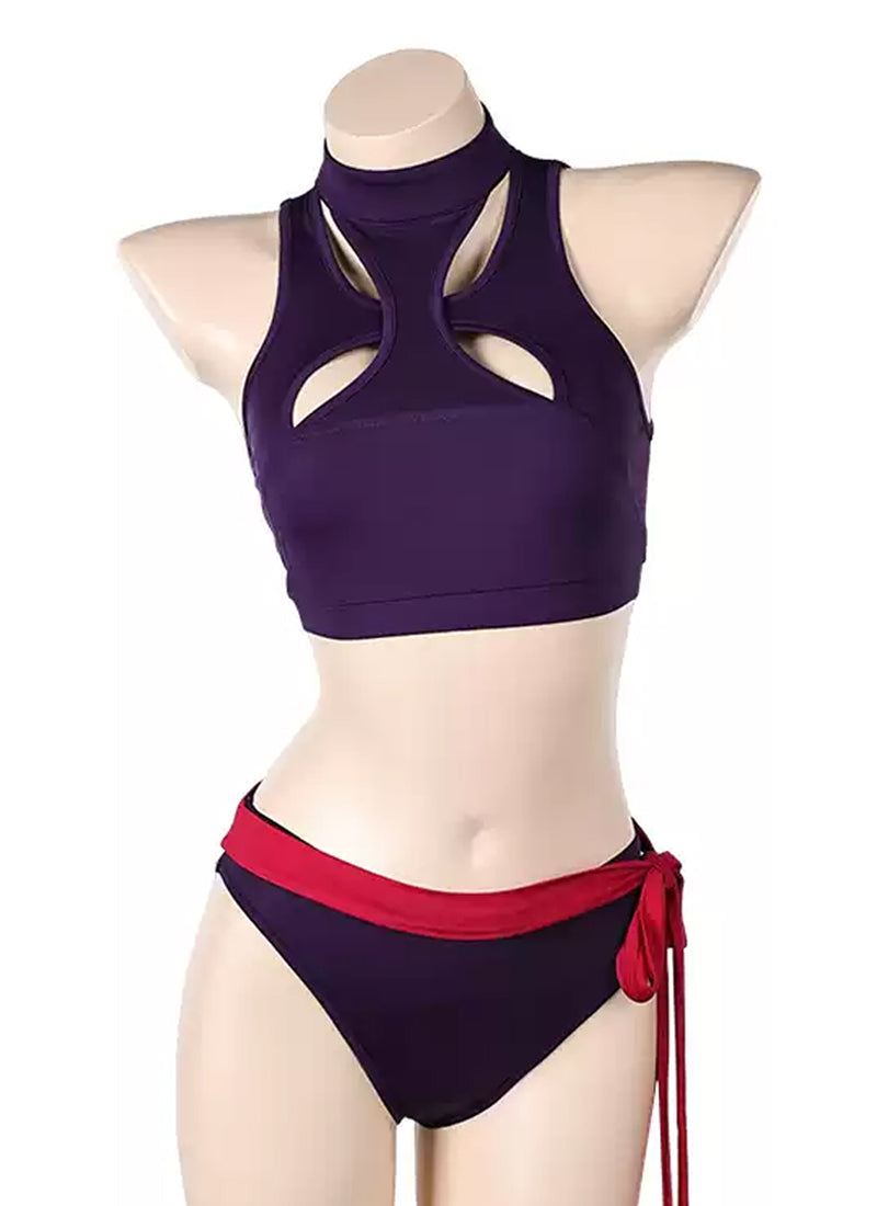 Marvel Rivals Psylocke Swimsuit Cosplay Costume Superhero Roleplay Outfit CS832