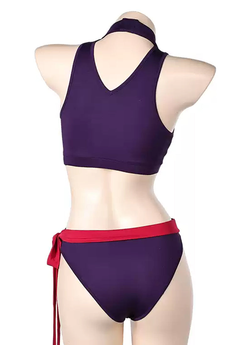 Marvel Rivals Psylocke Swimsuit Cosplay Costume Superhero Roleplay Outfit CS832