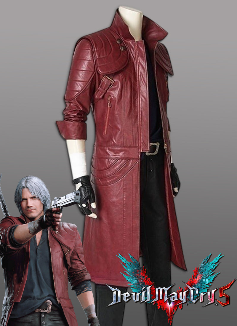 Devil May Cry Dante Cosplay Costume Outfits CS836