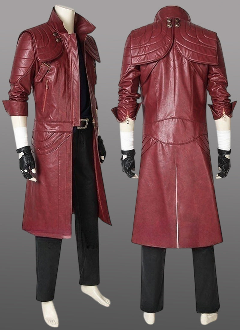 Devil May Cry Dante Cosplay Costume Outfits CS836