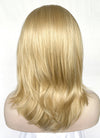 Medium Straight Golden Blonde Lace Front Synthetic Hair Wig LF1320