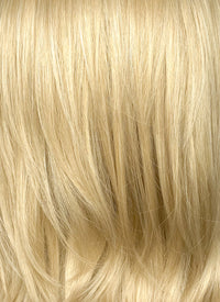 Medium Straight Golden Blonde Lace Front Synthetic Hair Wig LF1320