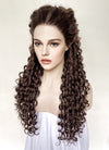 Star Wars Padme Amidala Brunette Braided Lace Front Synthetic Wig LF2144