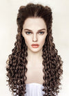 Star Wars Padme Amidala Brunette Braided Lace Front Synthetic Wig LF2144