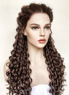 Star Wars Padme Amidala Brunette Braided Lace Front Synthetic Wig LF2144