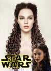 Star Wars Padme Amidala Brunette Braided Lace Front Synthetic Wig LF2144