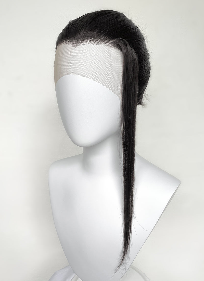 Jujutsu Kaisen Suguru Geto Black Braided Lace Front Synthetic Wig LF2146