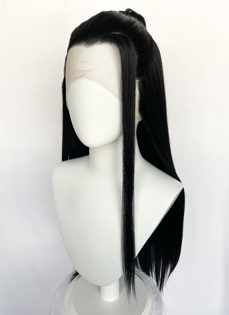 Jujutsu Kaisen Suguru Geto Black Braided Lace Front Synthetic Wig LF2149