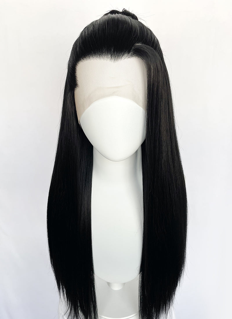 Jujutsu Kaisen Suguru Geto Black Braided Lace Front Synthetic Wig LF2149