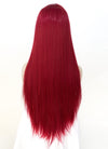 Disney The Nightmare Before Christmas Sally Long Straight Red Lace Front Synthetic Hair Wig LF5058