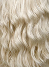 Long Wavy Light Ash Blonde Lace Front Synthetic Hair Wig LF6004