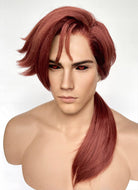 X-MEN 97 Gambit Straight Yaki Auburn Lace Front Synthetic Men's Wig LF6057