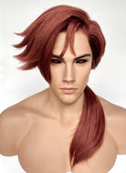 X-MEN 97 Gambit Straight Yaki Auburn Lace Front Synthetic Men's Wig LF6057