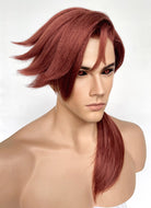 X-MEN 97 Gambit Straight Yaki Auburn Lace Front Synthetic Men's Wig LF6057