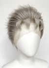 JoJo's Bizarre Adventure Stardust Crusaders Old Joseph Joestar Grey Lace Front Synthetic Men's Wig LF6064