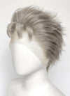 JoJo's Bizarre Adventure Stardust Crusaders Old Joseph Joestar Grey Lace Front Synthetic Men's Wig LF6064