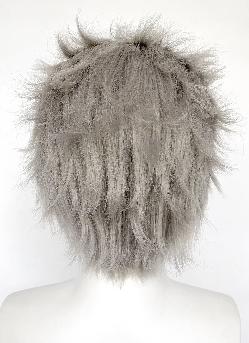 JoJo's Bizarre Adventure Stardust Crusaders Old Joseph Joestar Grey Lace Front Synthetic Men's Wig LF6064