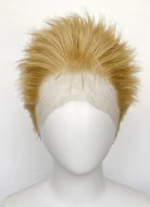 Nana Nobuo Terashima Wavy Blonde Lace Front Synthetic Men's Wig LF6076